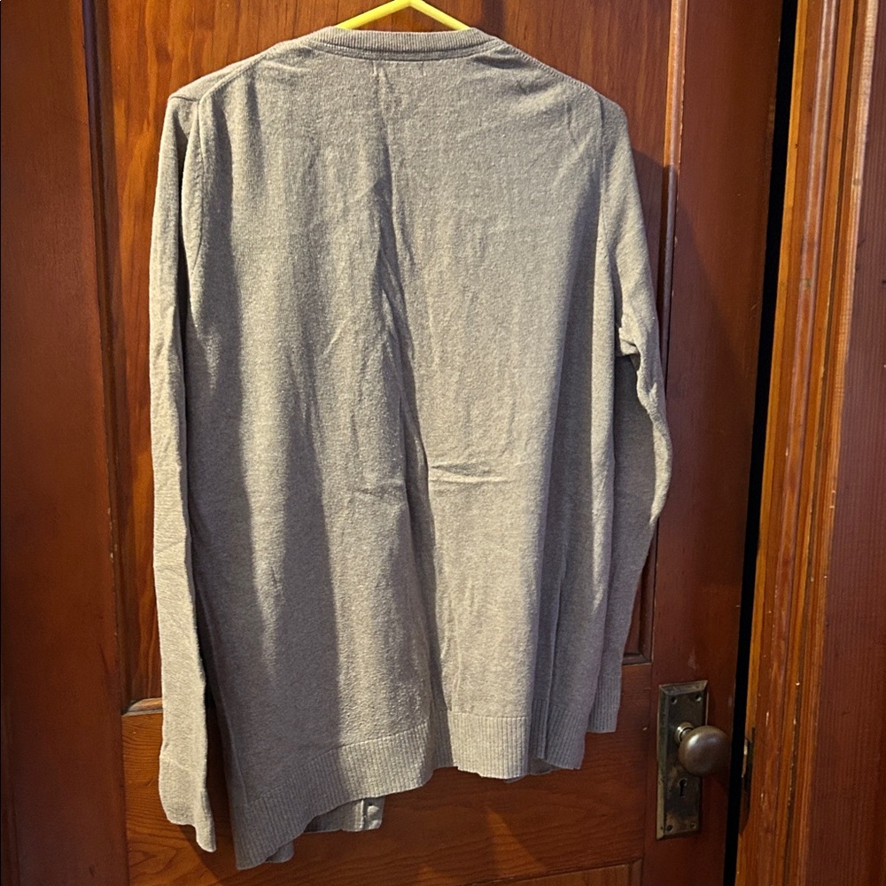 Brown Gap Button-Up Cardigan - Picture 3 of 4